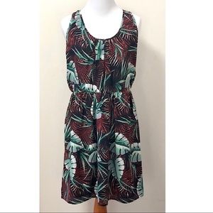 Madewell Silk Island Print Dress